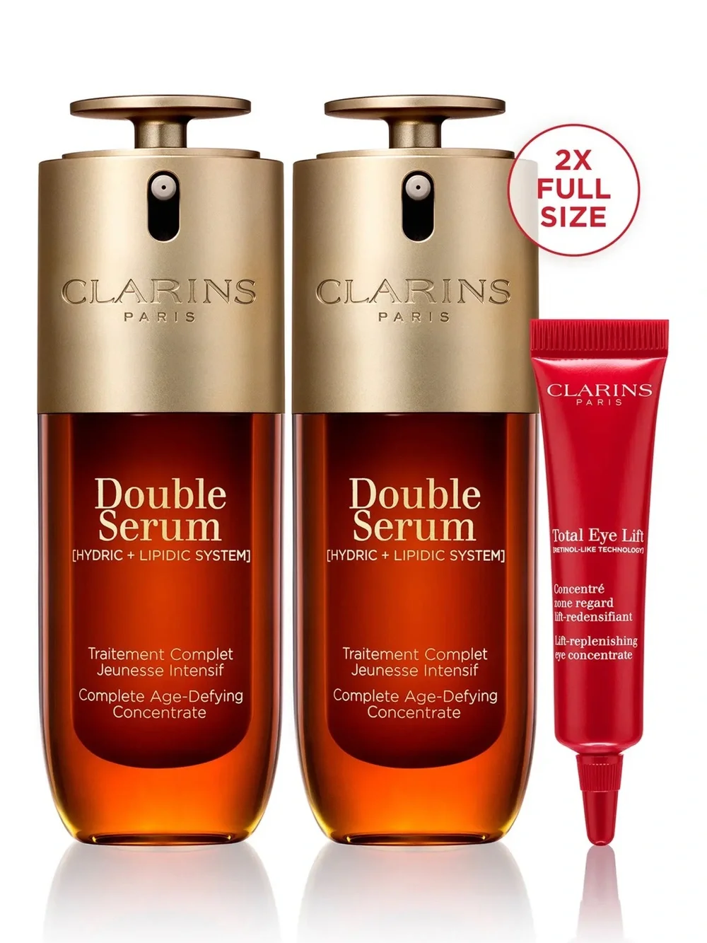 Clarins Double Serum Duo Double Edition Set - New in Box + Sealed!